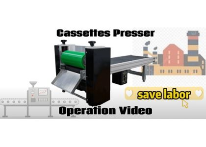 How to use rapid test kit assembly machine(RE-YK900)?
