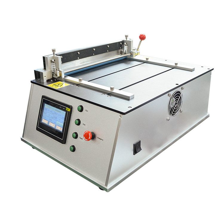 rapid test component cutting machine